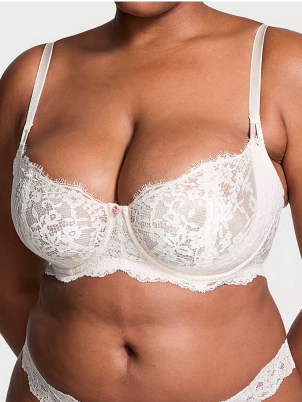 Victoria's Secret Wicked Unlined Lace Balconette Bra 34G 34245